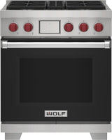 Wolf 30" Dual Fuel Range - 4 Burners - Stainless Steel (DF30450SP)