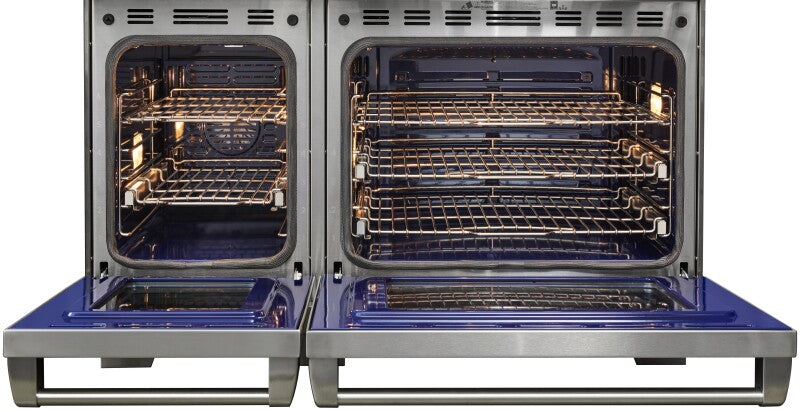 Wolf 48" Dual Fuel Range - 4 Burners, Infrared Charbroiler and Infrared Griddle - Stainless Steel (DF48450CGSP)
