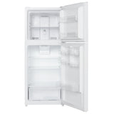 DANBY 23.5-Inch 10.1 Cu. Ft. Top Mount Apartment Size Fridge - White (DFF101B1WDB)