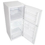 DANBY 23.5-Inch 10.1 Cu. Ft. Top Mount Apartment Size Fridge - White (DFF101B1WDB)