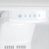 DANBY 23.5-Inch 10.1 Cu. Ft. Top Mount Apartment Size Fridge - White (DFF101B1WDB)