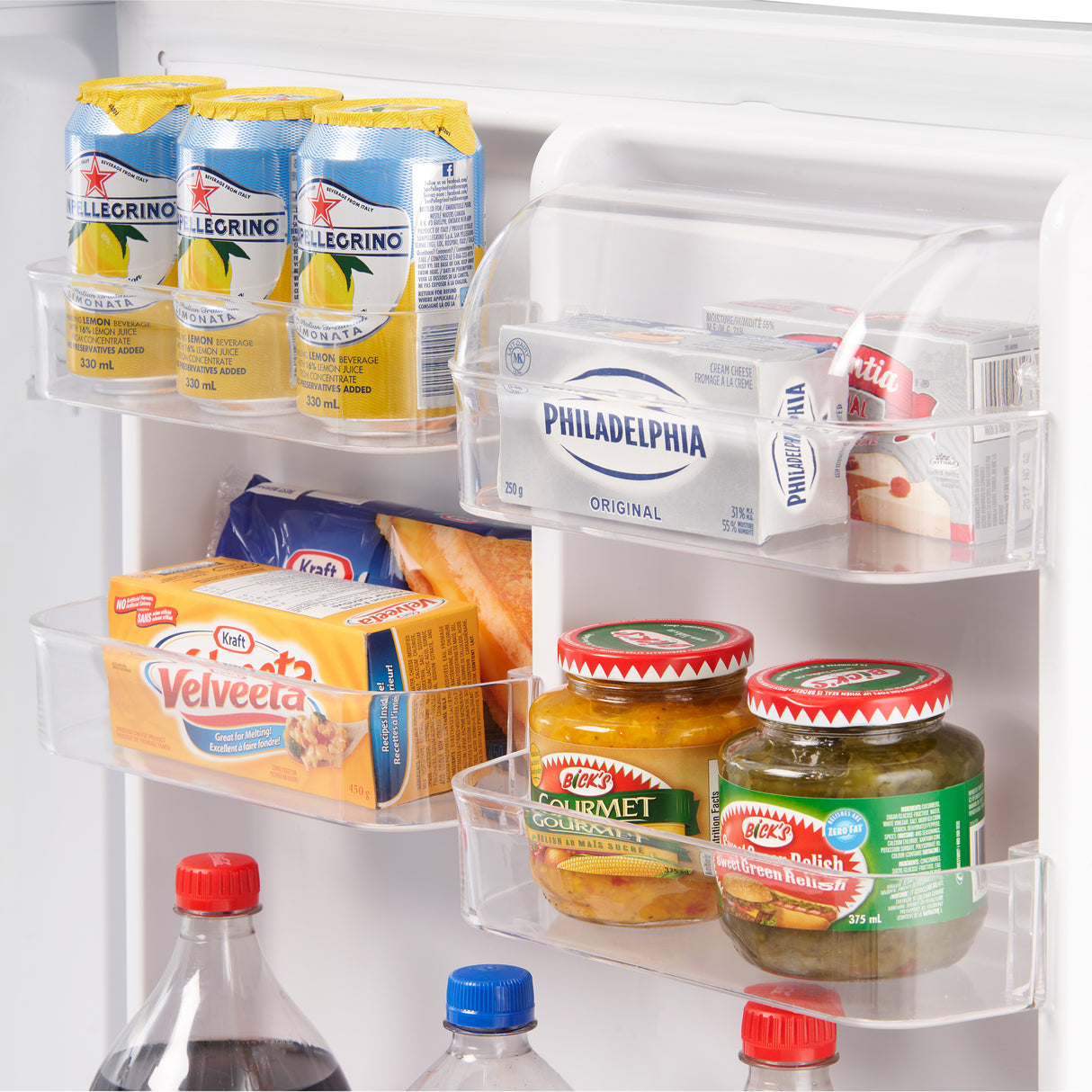 DANBY 23.5-Inch 10.1 Cu. Ft. Top Mount Apartment Size Fridge - White (DFF101B1WDB)