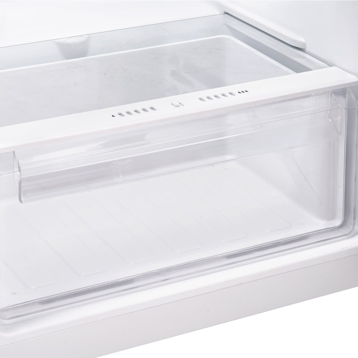 DANBY 23.5-Inch 10.1 Cu. Ft. Top Mount Apartment Size Fridge - White (DFF101B1WDB)