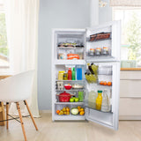 DANBY 23.7-Inch 10.1 Cu. Ft. Top Mount Apartment Size Fridge - Other (DFF101B2WDB)