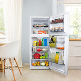 DANBY 23.7-Inch Danby 10.1 cu. ft. Top Mount Apartment Size Fridge in White -  (DFF101B2WDB)