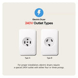 LG 7.4 cu. ft. Ultra Large Capacity Electric Dryer - White (DLE3400W)