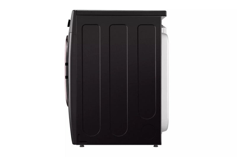 LG  7.4 Cu. Ft. Ultra Large Capacity Smart Wi-fi Enabled Front Load Electric Dryer With Turbosteam™ And Built-in Intelligence - Black Steel (DLEX4000B)