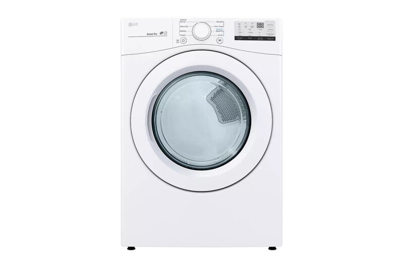 LG  7.4 Cu. Ft. Ultra Large Capacity Front Load Gas Dryer - White - White (DLG3401W)