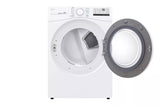 LG  7.4 Cu. Ft. Ultra Large Capacity Front Load Gas Dryer - White - White (DLG3401W)