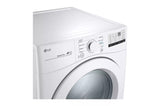 LG  7.4 Cu. Ft. Ultra Large Capacity Front Load Gas Dryer - White - White (DLG3401W)
