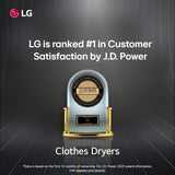 LG  7.4 Cu. Ft. Ultra Large Capacity Front Load Gas Dryer - White - White (DLG3401W)