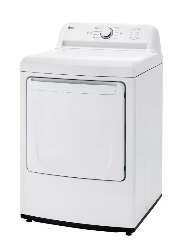 LG  7.3 Cu. Ft. Rear Control Gas Energy Star Dryer With Sensor Dry - White (DLG6101W)