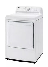 LG 7.3 cu. ft. Rear Control Gas Dryer with Sensor Dry - White (DLG6101W)