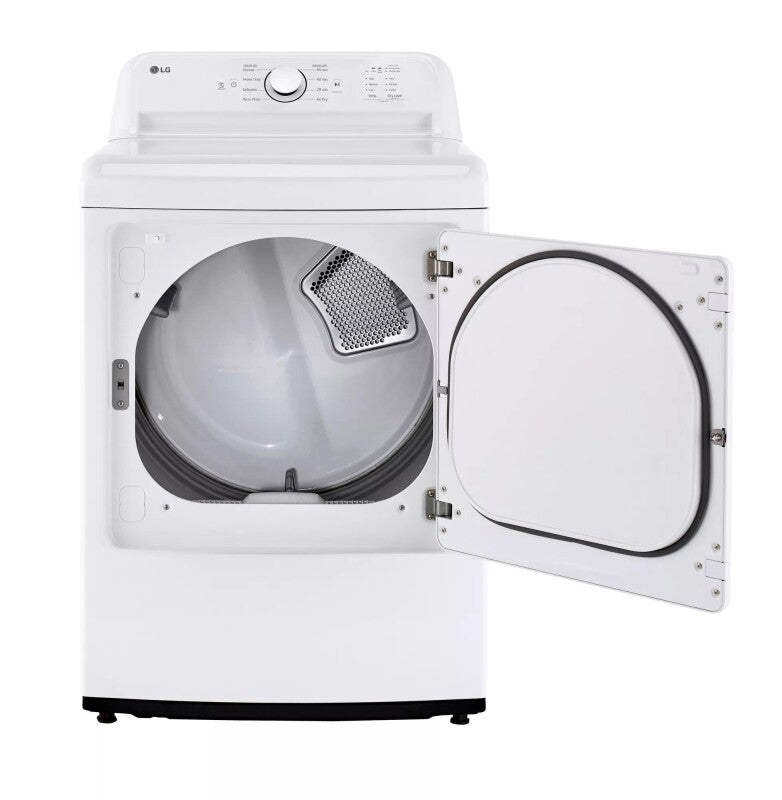 LG  7.3 Cu. Ft. Rear Control Gas Energy Star Dryer With Sensor Dry - White (DLG6101W)