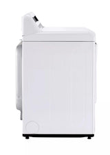 LG  7.3 Cu. Ft. Rear Control Gas Energy Star Dryer With Sensor Dry - White (DLG6101W)