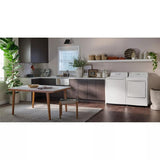 LG  7.3 Cu. Ft. Rear Control Gas Energy Star Dryer With Sensor Dry - White (DLG6101W)