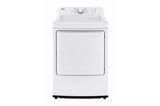 LG  7.3 Cu. Ft. Rear Control Gas Energy Star Dryer With Sensor Dry - White (DLG6101W)