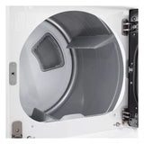 LG  7.3 Cu. Ft. Ultra Large Capacity Rear Control Gas Dryer With Easyload™ Door And Ai Sensing - Alpine White (DLG8401WE)