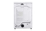 LG 7.4 cu. ft. Ultra Large Capacity Smart wi-fi Enabled Front Load Gas Dryer with TurboSteam™ and Built-In Intelligence - White (DLGX4001W)