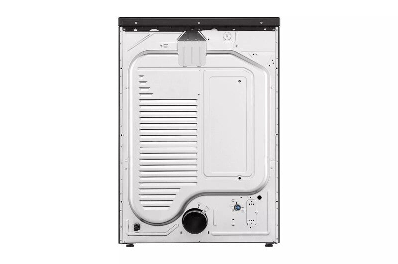 LG  7.4 Cu. Ft. Ultra Large Capacity Smart Wi-fi Enabled Front Load Gas Dryer With Turbosteam™ And Built-in Intelligence - Black Steel (DLGX4201B)