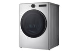 LG  7.4 Cu. Ft. Ultra Large Capacity Smart Front Load Gas Dryer With Sensor Dry & Steam Technology - Graphite Steel (DLGX5501V)