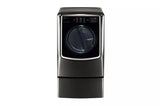 LG Signature LG SIGNATURE 9.0 cu. ft. Large Smart wi-fi Enabled Gas Dryer w/ TurboSteam™ - Black Stainless Steel (DLGX9501K)