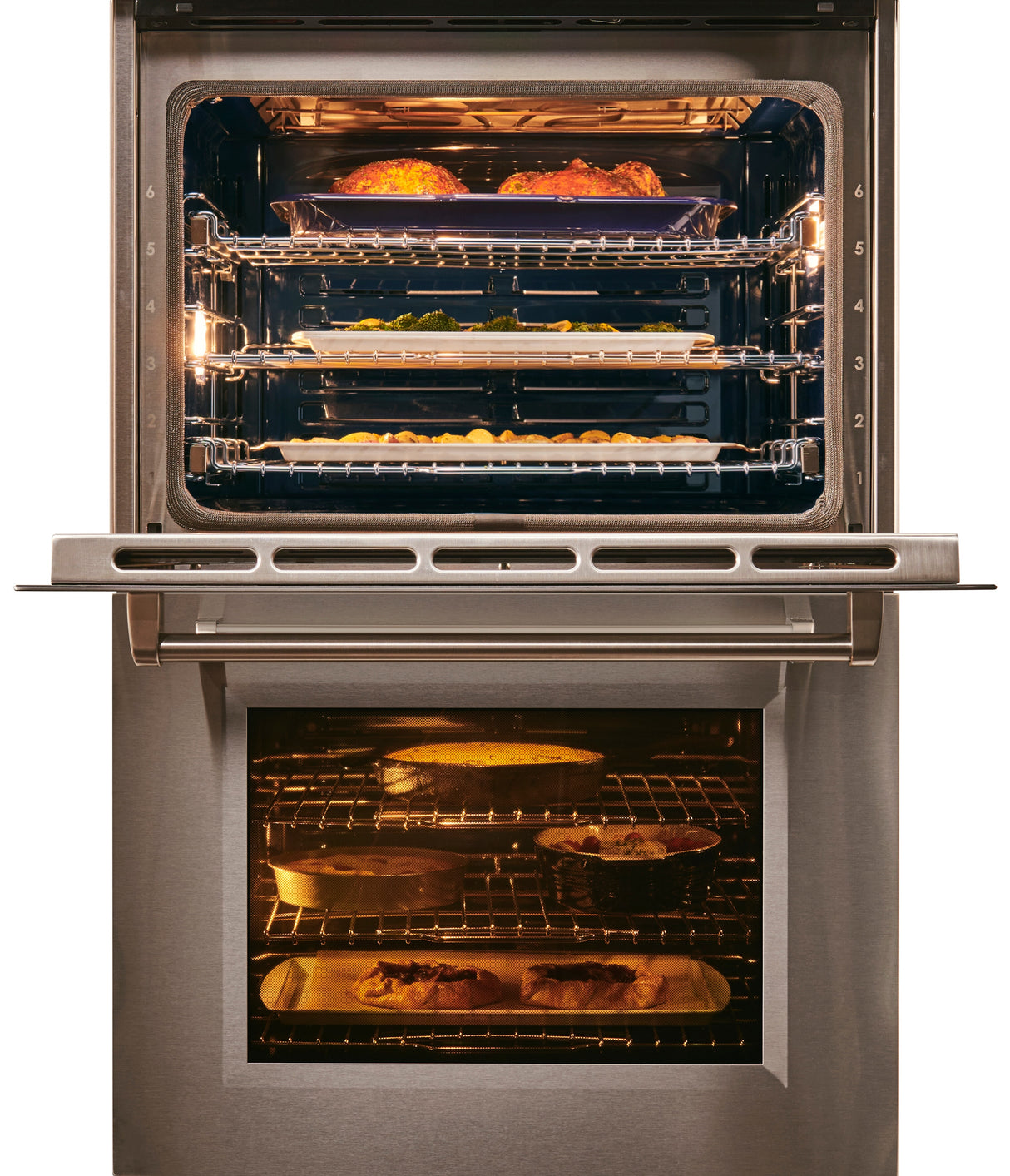Wolf 30" M Series Transitional Built-In Double Oven - Stainless Steel (DO3050TMST)
