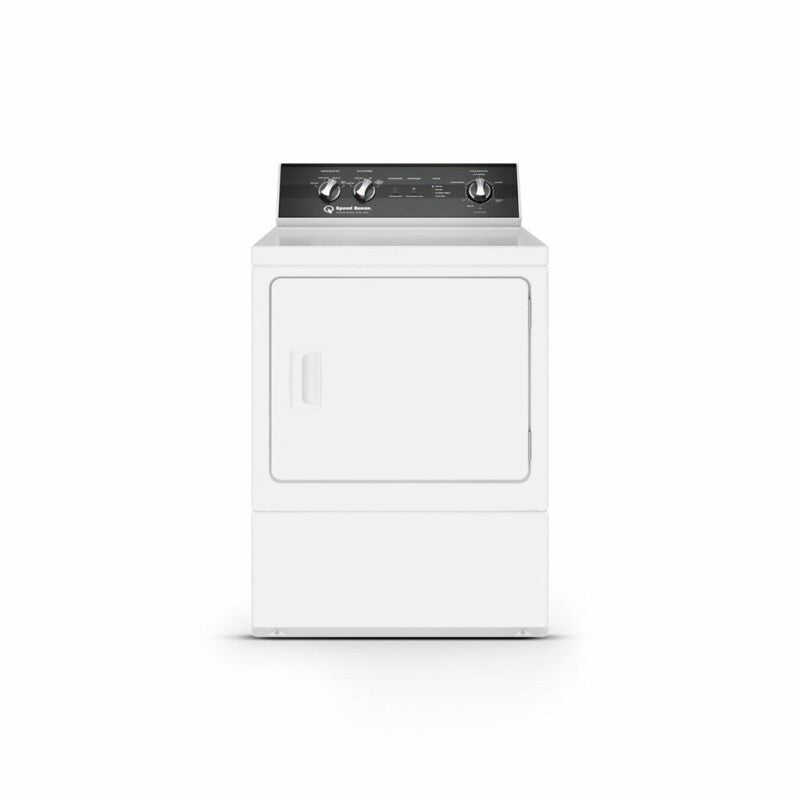 Speed Queen DR5 Sanitizing Gas Dryer with Steam - White (DR5004WG)