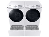Samsung 7.5 cu. ft. Smart Electric Dryer with Steam Sanitize+ - White (DVE45B6300WA3)