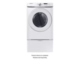 Samsung 7.5 cu. ft. Electric Dryer with Sensor Dry in White - White (DVE45T6000WA3)