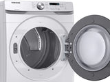 Samsung 7.5 cu. ft. Electric Dryer with Sensor Dry in White - White (DVE45T6000WA3)