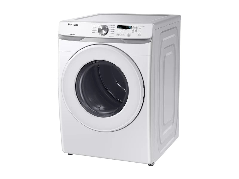 SAMSUNG  Front Load Electric Dryer - White (DVE45T6000WA3)
