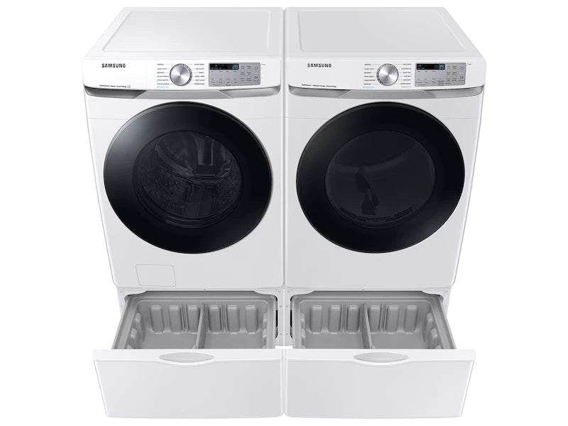 Samsung 7.5 cu. ft. Smart Gas Dryer with Steam Sanitize+ - White (DVG45B6300W)