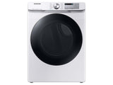 Samsung 7.5 cu. ft. Smart Gas Dryer with Steam Sanitize+ in White - White (DVG45B6300WA3)