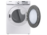 Samsung 7.5 cu. ft. Smart Gas Dryer with Steam Sanitize+ in White - White (DVG45B6300WA3)