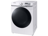 Samsung 7.5 cu. ft. Smart Gas Dryer with Steam Sanitize+ in White - White (DVG45B6300WA3)