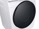 Samsung 7.5 cu. ft. Smart Gas Dryer with Steam Sanitize+ in White - White (DVG45B6300WA3)