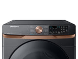 SAMSUNG  7.5 cu. ft. Smart Gas Dryer with Steam Sanitize+ and Sensor Dry in Brushed Black - Brushed Black (DVG50BG8300VA3)