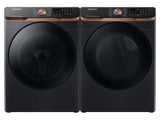 Samsung 7.5 cu. ft. Smart Gas Dryer with Steam Sanitize+ and Sensor Dry in Brushed Black - Brushed Black (DVG50BG8300VA3)