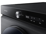 Samsung Bespoke 7.6 cu. ft. Ultra Capacity Gas Dryer with Super Speed Dry and AI Smart Dial - Brushed Black (DVG53BB8700VA3)