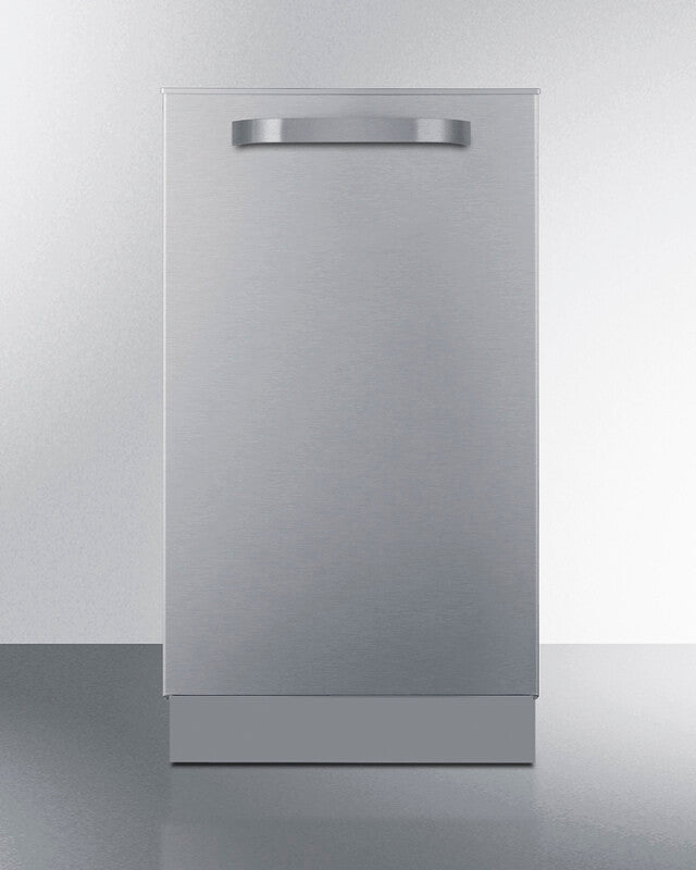 SUMMIT  18" Wide Built-In Dishwasher, ADA Compliant - Stainless Steel (DW185SSADA)