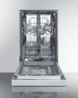 SUMMIT  18" Wide Built-In Dishwasher, ADA Compliant - Other (DW18SS4ADA)