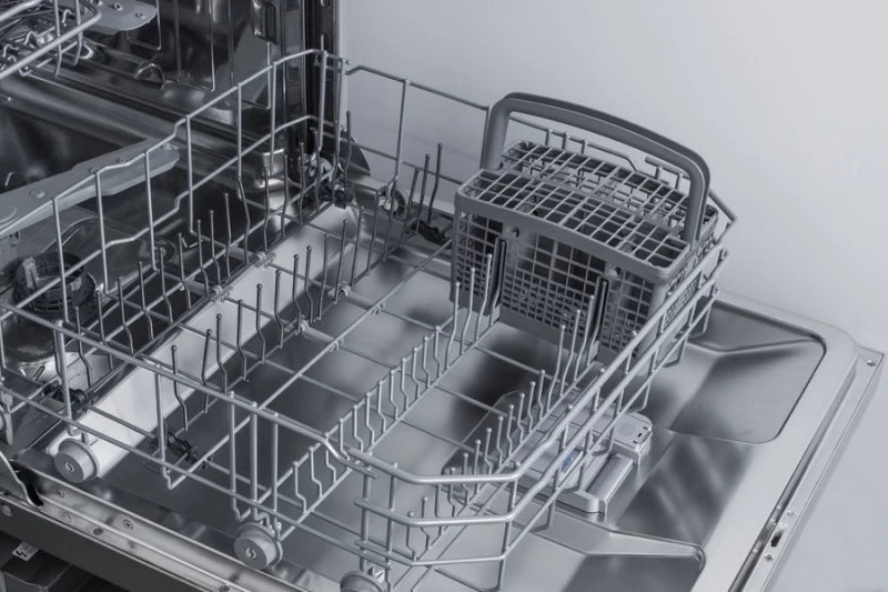 SUMMIT 24" Wide Built-In Dishwasher, ADA Compliant - Stainless Steel (DW2435SSADA)