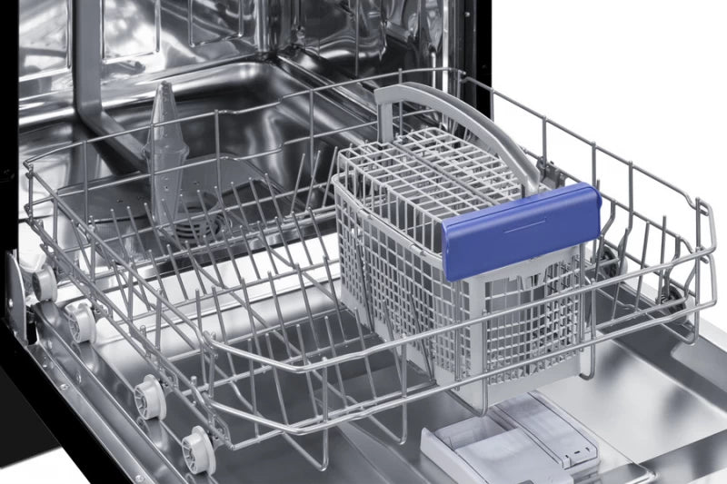 SUMMIT 24" Wide Built-In Dishwasher, ADA Compliant - Black (DW243BADA)