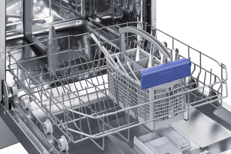 SUMMIT 24" Wide Built-In Dishwasher, ADA Compliant - Stainless Look (DW244SSADA)