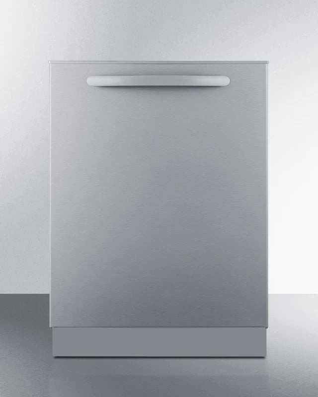 SUMMIT 24" Wide Built-In Dishwasher, ADA Compliant - Stainless Look (DW244SSADA)
