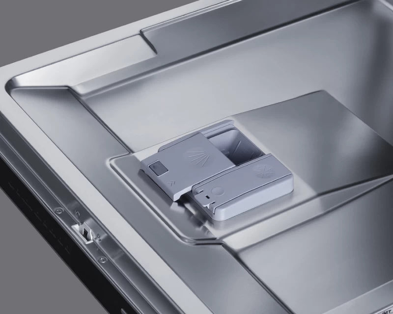SUMMIT 24" Wide Built-In Dishwasher, ADA Compliant - Stainless Look (DW244SSADA)