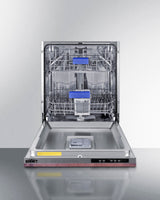 SUMMIT 24" Wide Built-In Dishwasher, ADA Compliant (Panel Not Included) - Panel Ready (DW245NTADA)