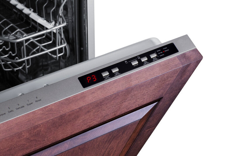 SUMMIT 24" Wide Built-In Dishwasher, ADA Compliant (Panel Not Included) - Panel Ready (DW245NTADA)