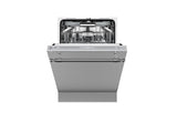 BERTAZZONI  24 inch Dishwasher Tall Tub with Panel and Bar Handle, 16 place settings, 39 dB, 8 wash cycles - Stainless Steel (DW24T3IXT)